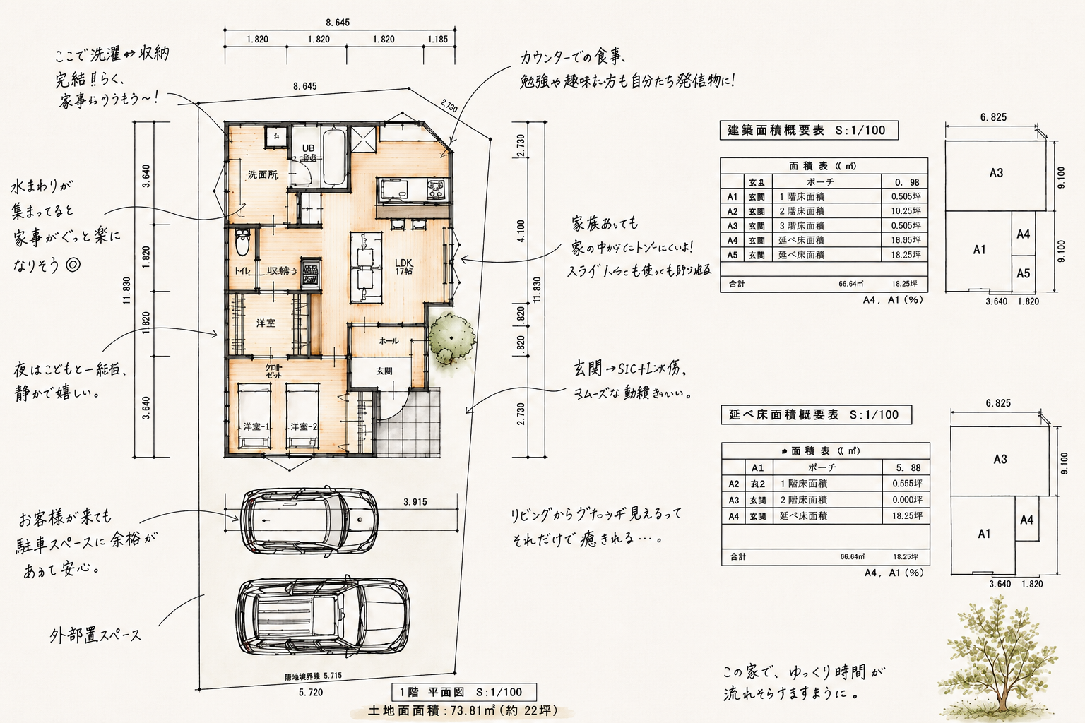 間取り解説資料